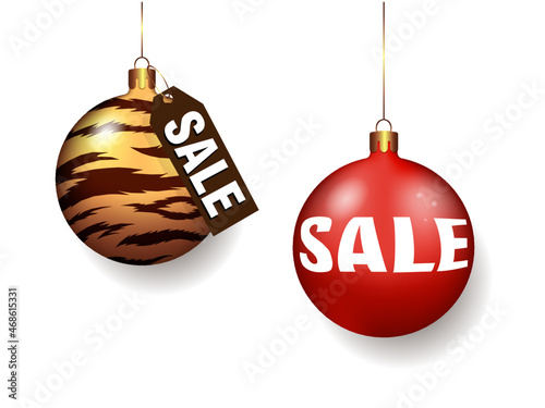 new year sales new year - the year of the tiger, discounts and promotions