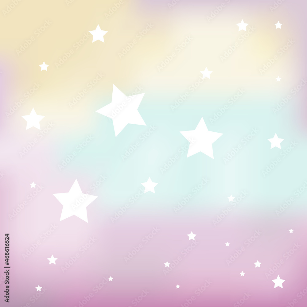 Background with wite star
