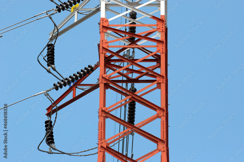 power line tower power line tower