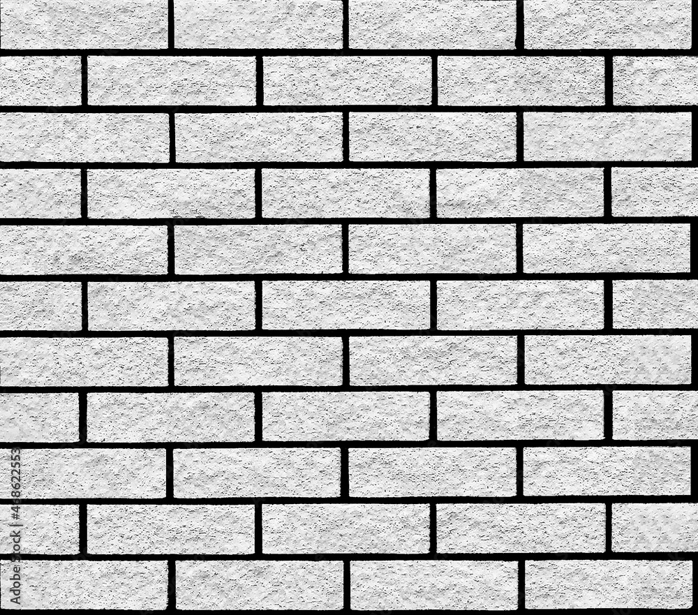 Obraz premium Textured brick bond surface pattern