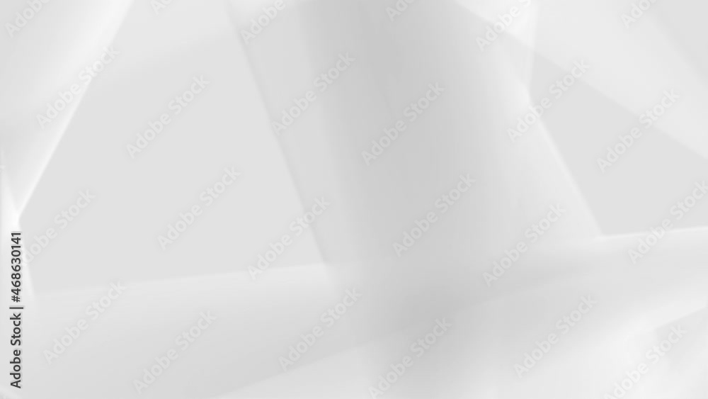 Animated corporate abstract background of moving light monochrome shapes