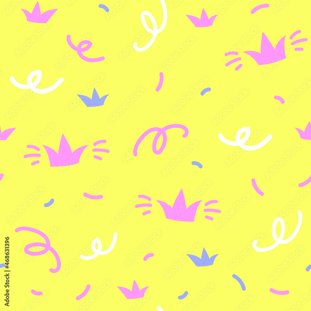 childish seamless pattern, repeat background, vector bright print for fabric or wallpaper childish seamless pattern, repeat background, vector bright print for fabric or wallpaper