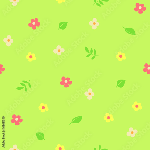 childish seamless pattern, repeat background, vector bright print for fabric or wallpaper