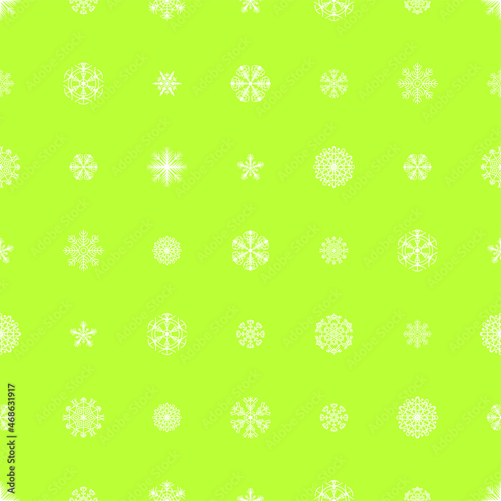 Abstract Seamless Pattern Winter Snowflake Background For Christmas, New Year, Xmas Decoration Vector Design Style Abstract Seamless Pattern Winter Snowflake Background For Christmas, New Year, Xmas Decoration Vector Design Style