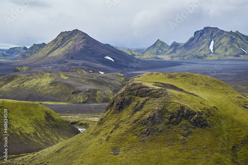 Hills and valley, Landmannalaugar National Park, Iceland