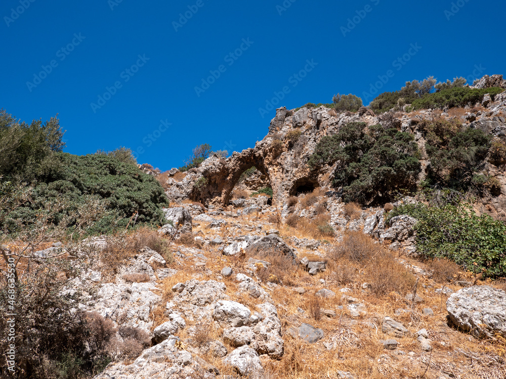 Fototapeta premium Arid Mediterranean Landscape