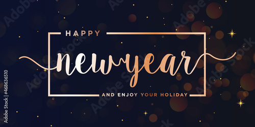 2022 HAPPY NEW YEAR,Stay safe and stay healthy text. Design template celebration typography poster, banner or greeting card for happy new year.