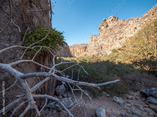 Zakros Gorge, Wadi photo