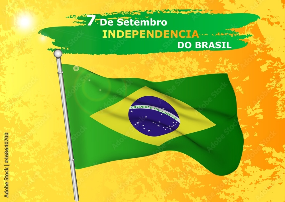 7 de setembro independencia do brasil, Illustration Independence Day of ...