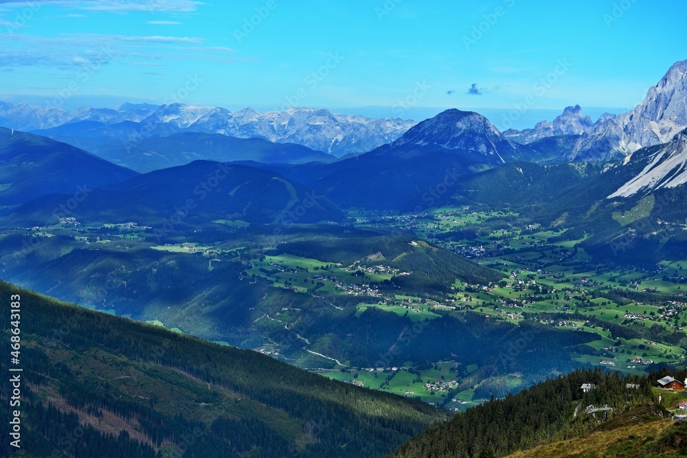 Austrian Alps-view from Hauser Kaibling