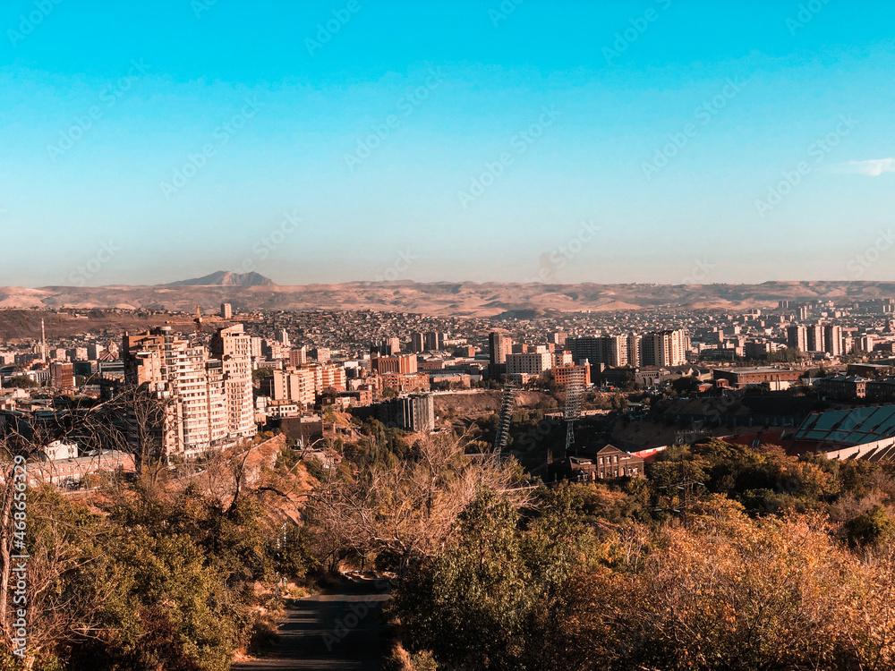 Yerevan, the capital city of Armenia, Asia