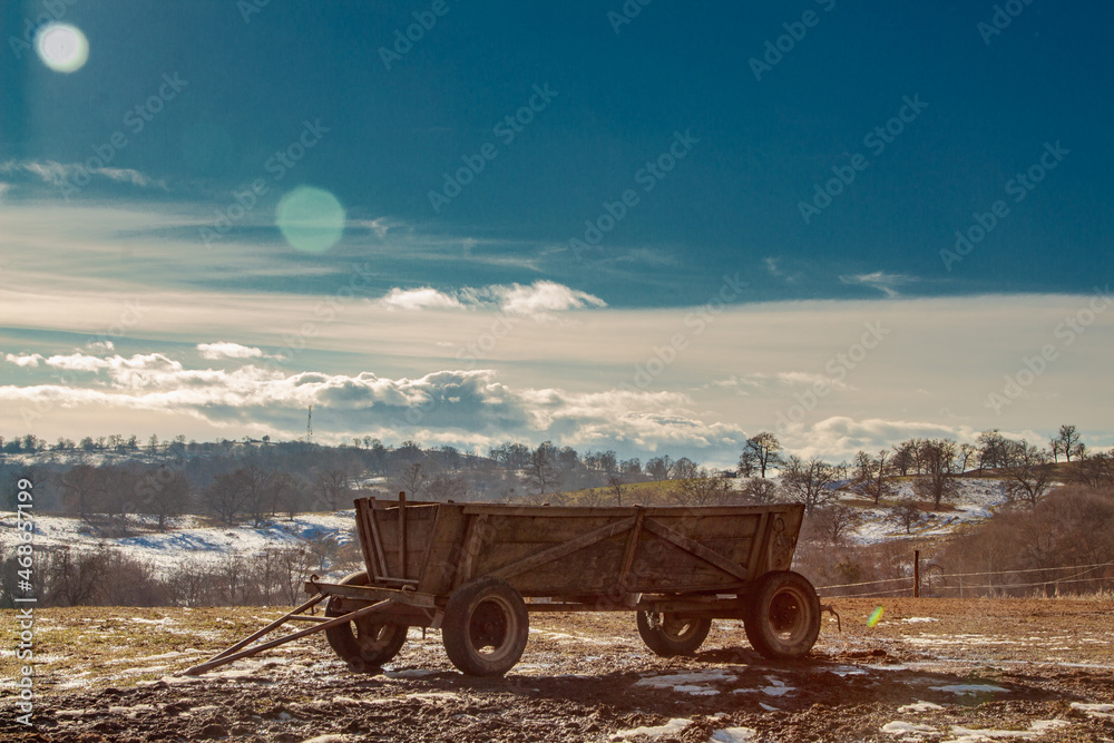 Obraz premium Winter landscape