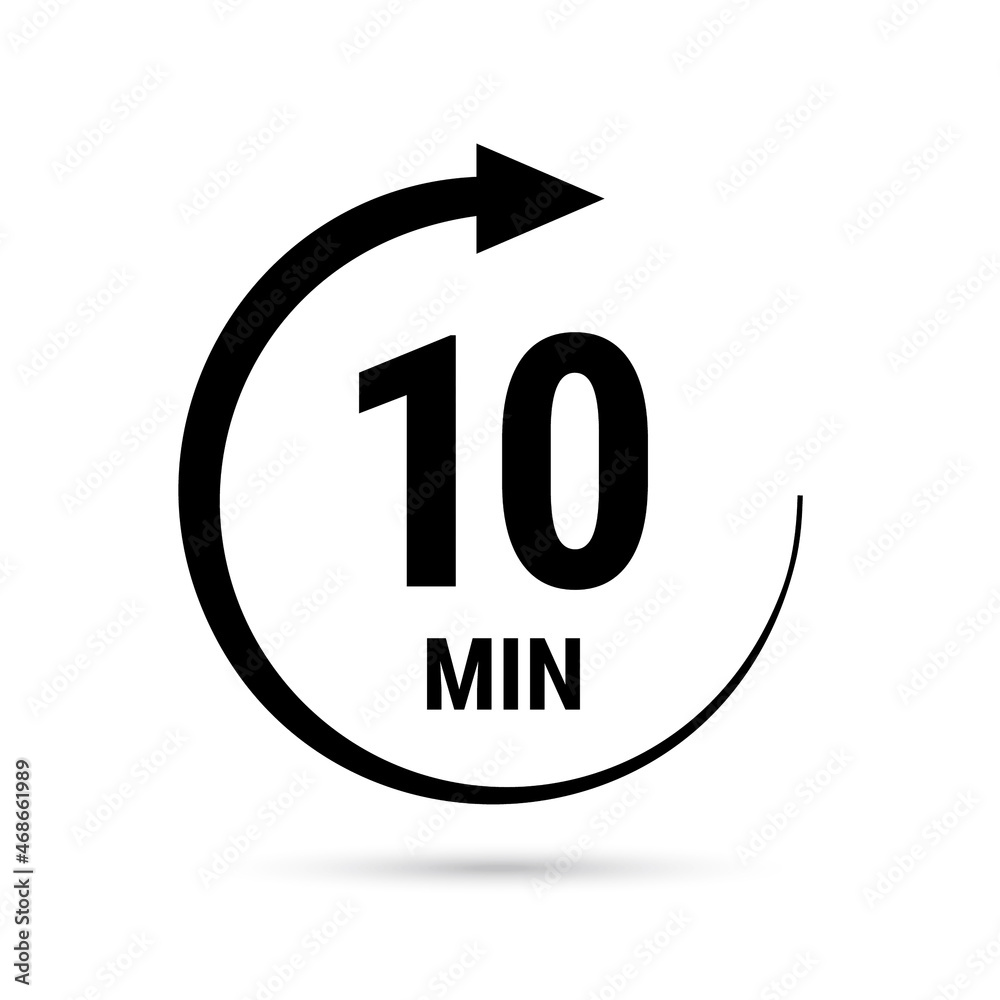 Isolated illustration with timer. Isolated illustration with timer.