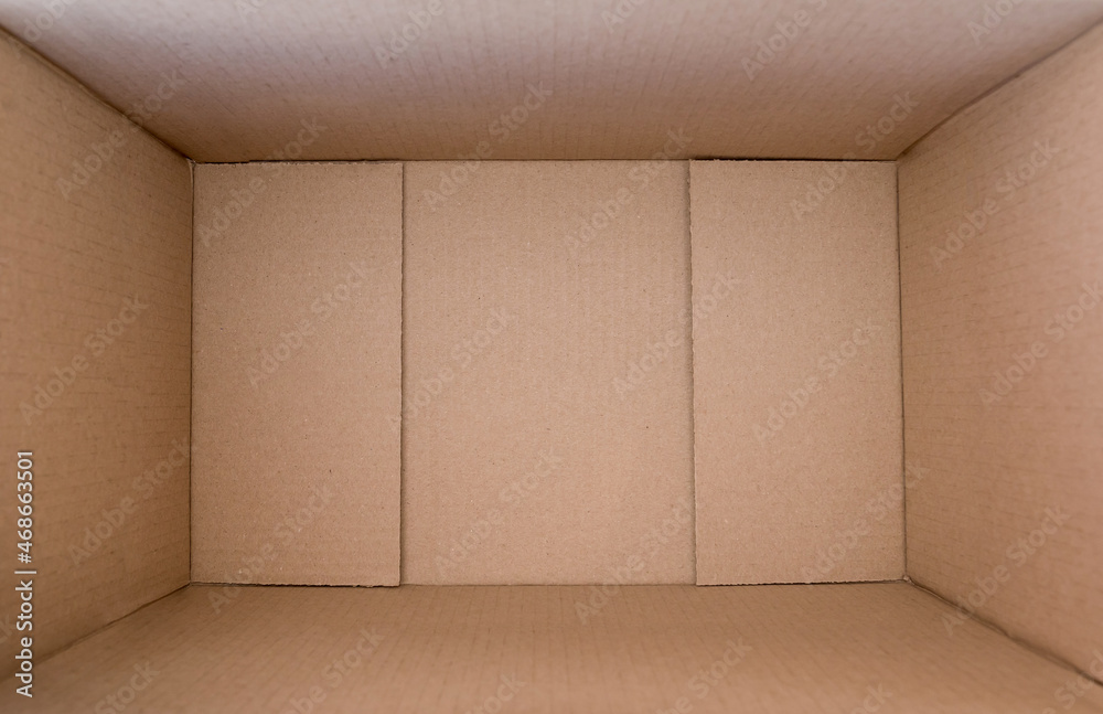 box, inside view