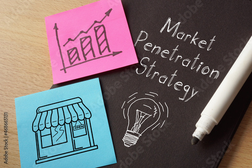 Canvas Print Market penetration strategy is shown on the business photo using the text