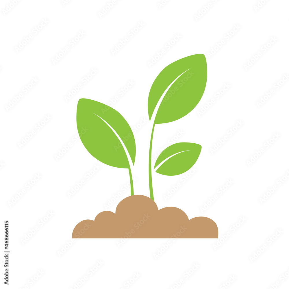 Plant icon isolated on white background. Plant icon for web site, app, ui and logo. Creative art design, vector illustration, eps 10 Plant icon isolated on white background. Plant icon for web site, app, ui and logo. Creative art design, vector illustration, eps 10