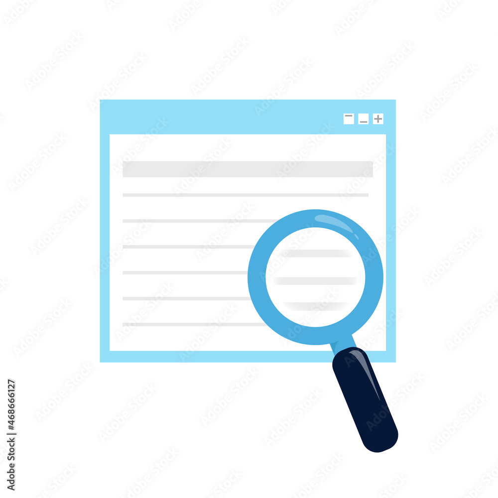 Search tab icon isolated on white background. Search tab icon for web site, app, ui and logo. Business concept, vector illustration, eps 10 Search tab icon isolated on white background. Search tab icon for web site, app, ui and logo. Business concept, vector illustration, eps 10