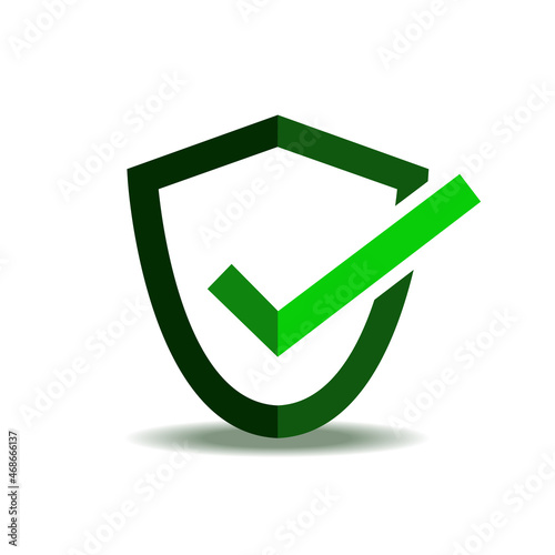 Shield protection icon isolated on white background. Shield protection icon for web site, app, ui, label and logo. Creative concept, vector illustration, eps 10