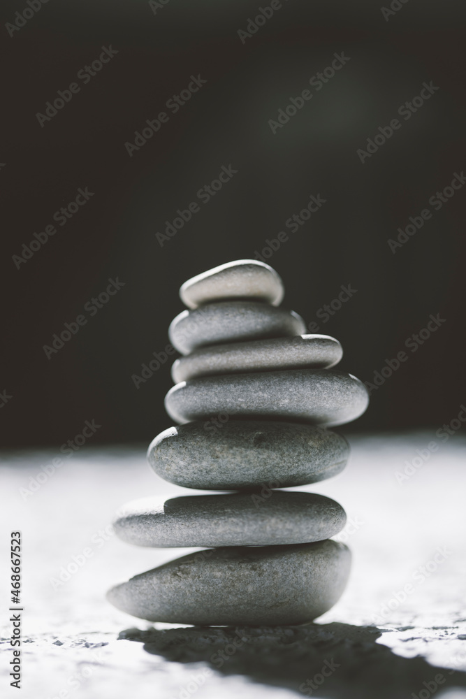 Fototapeta premium background of stones . spa, yoga, meditation 