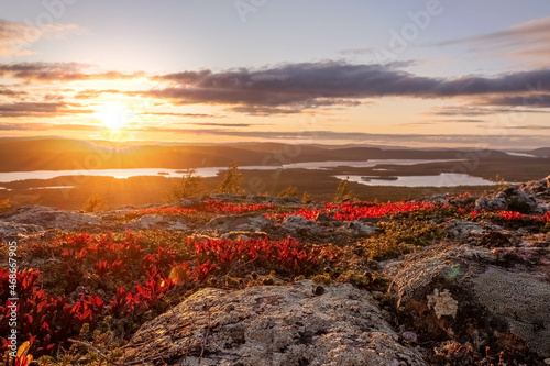 Sunrise at the top photo