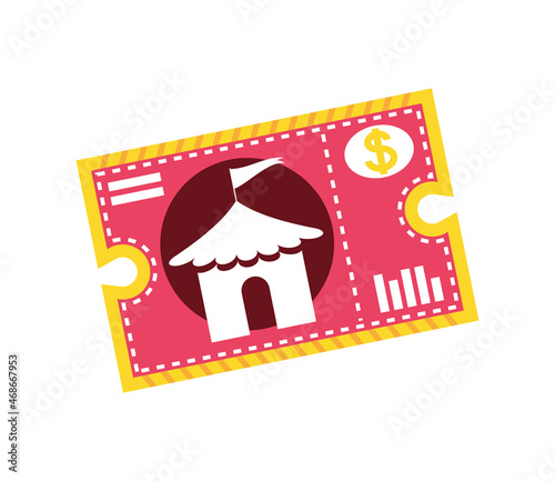 circus ticket icon