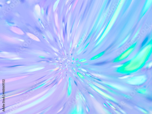 Holographic iridescent rainbow pattern background