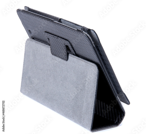 Ipad cover case isolated on the white background
