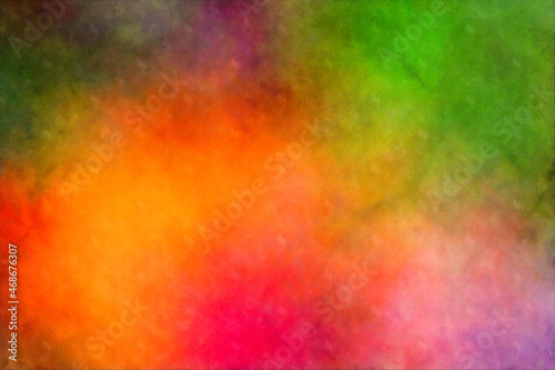 Red  yellow  magenta  green multi colored cloud background