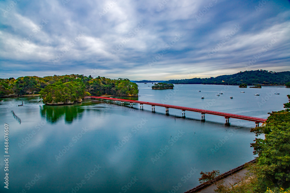 宮城県　日本三景松島の風景