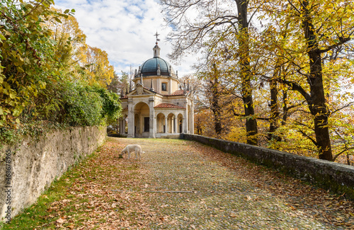 The Rosary way with the Chapels of the Sacred Mount of Varese, Lombardy, Italy