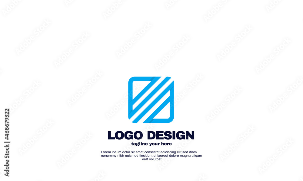 abstract rectangle logo