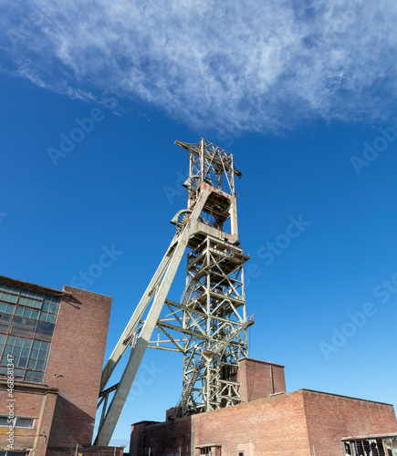 Clipstone coal mine in Nottinghamshire England - stock photo