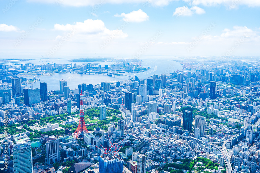 Φωτογραφία 東京タワー・空撮写真