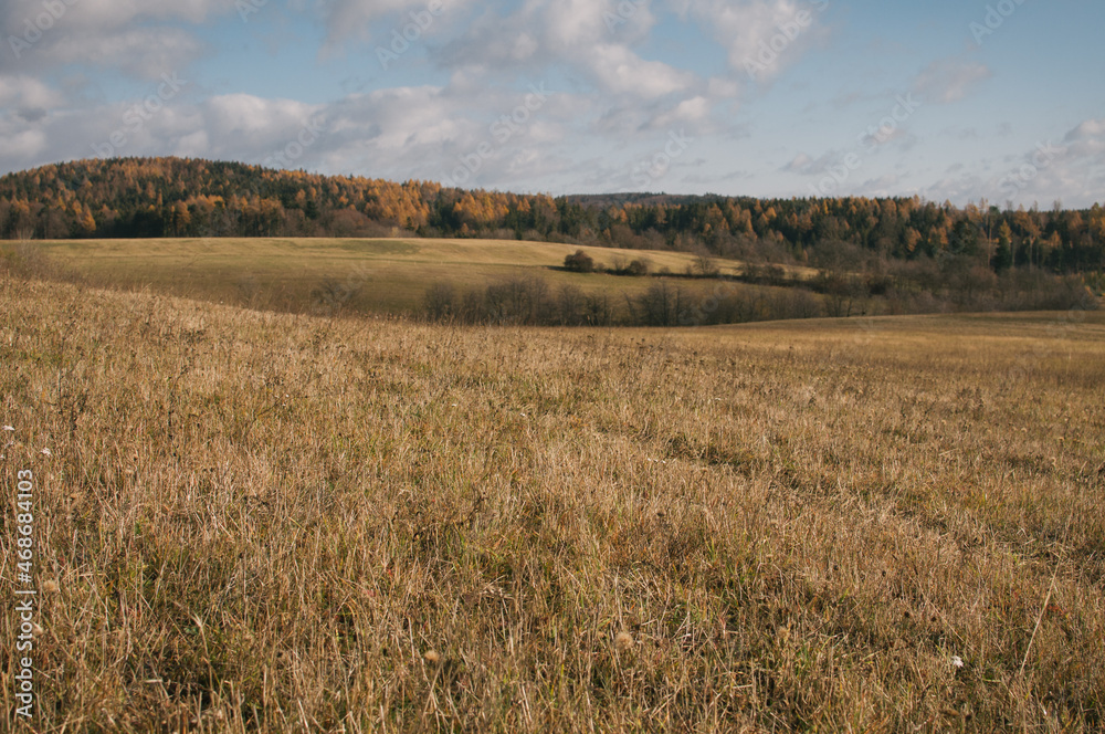 Hiking in Beskydy and Javorniky mountains, full autumn mood Hiking in Beskydy and Javorniky mountains, full autumn mood