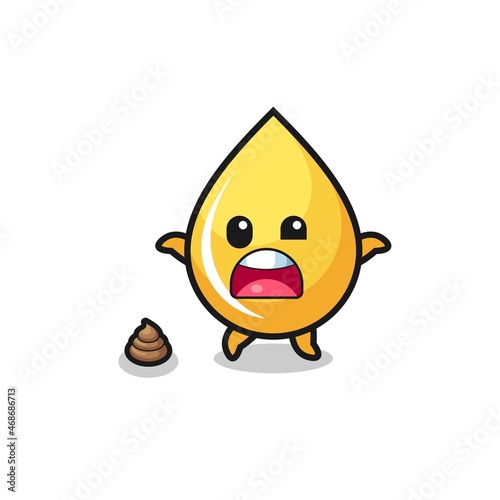 honey drop earth surprised to meet poop