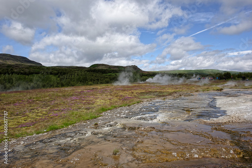 Geysir,Island. photo