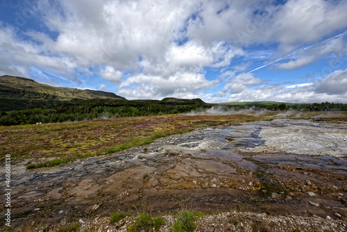 Geysir,Island. photo