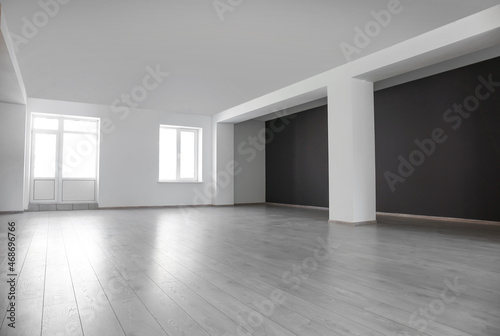 Empty interior of modern room