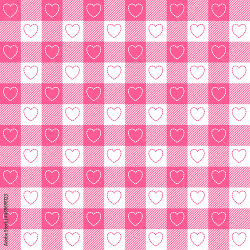 Classic seamless checkers pattern design for decorating, wrapping paper, wallpaper, fabric, backdrop and etc.