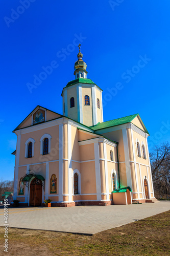 Holy Trinity Motroninsky convent in Kholodny Yar, Ukraine photo