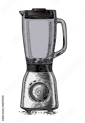 Isolated kitchen blender