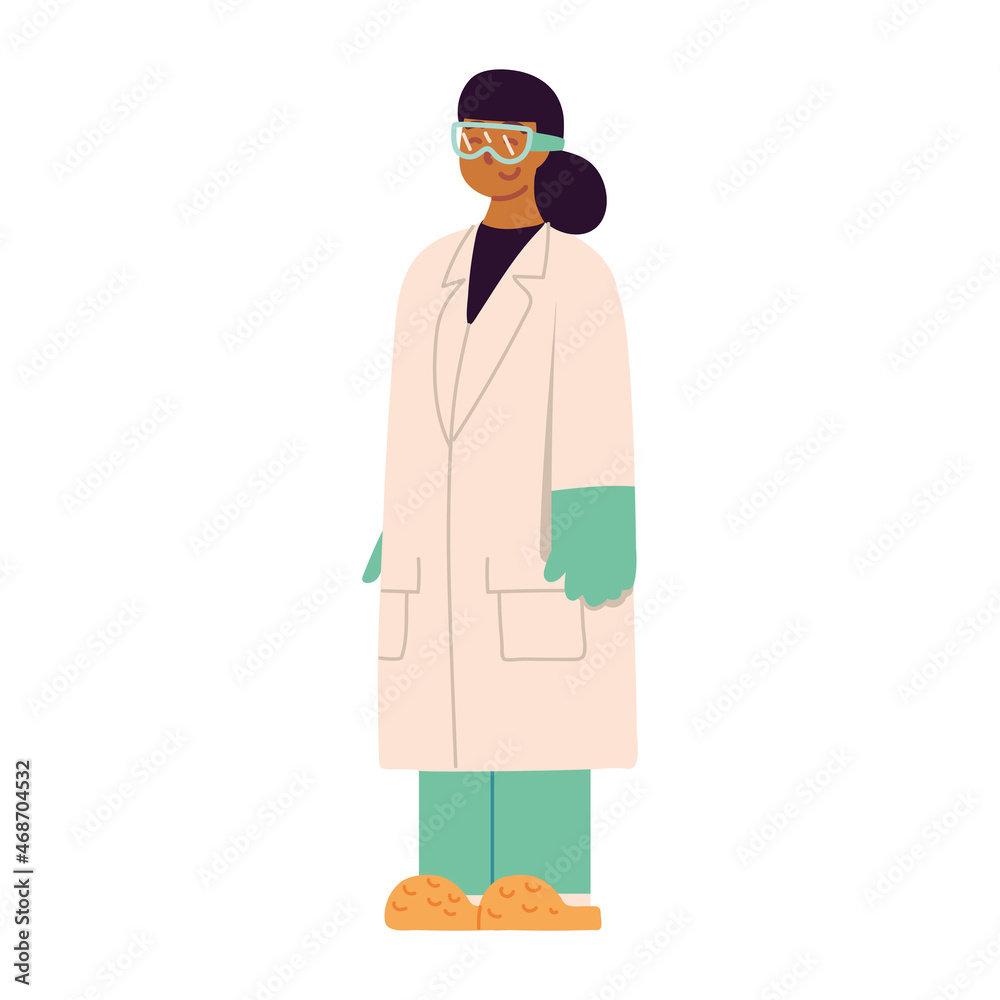scientific woman work professional