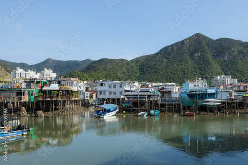 Traditional fishing village in Hong Kong © leungchopan