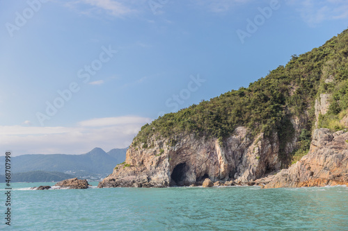 Shore and Rocks in Sharp Island, outer island in Sai Kung, Hong Kong