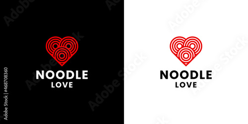 noodle lovers logo design for noodle restaurant