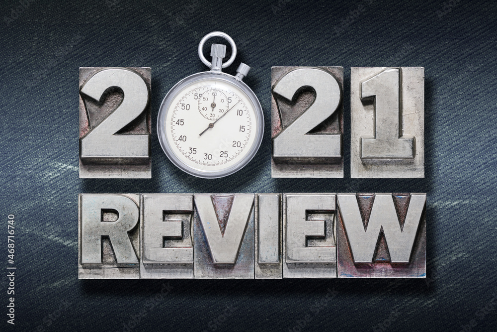 review 2021 watch den - obrazy, fototapety, plakaty 