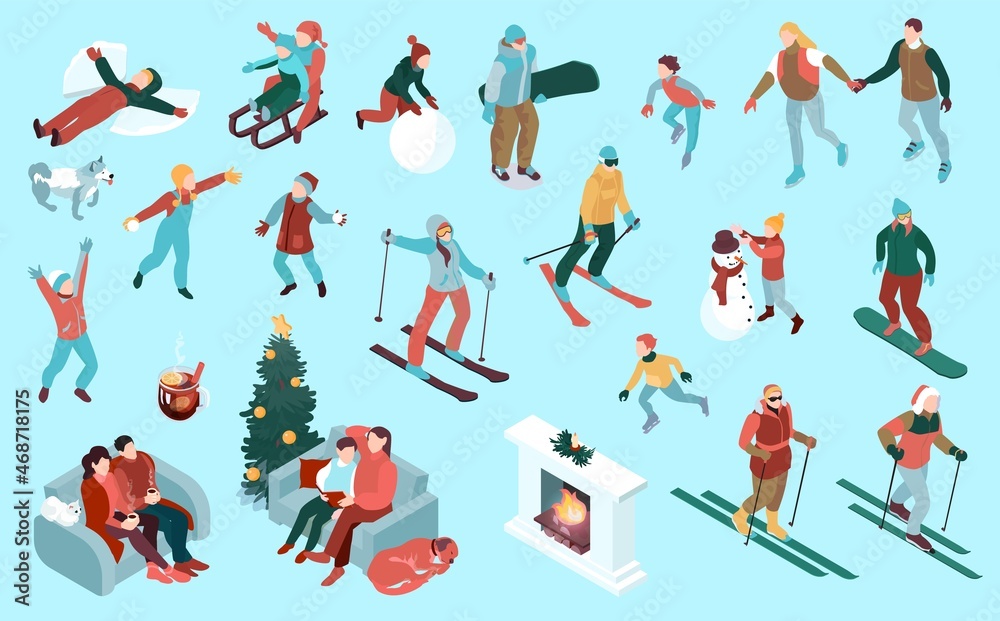 Winter Holidays Icon Set