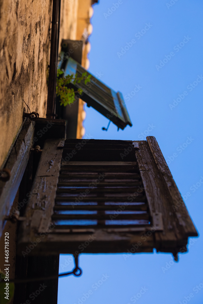 old wooden house