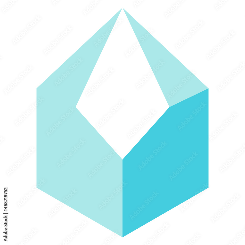 Obraz premium point flat icon