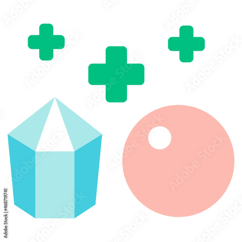 healing flat icon
